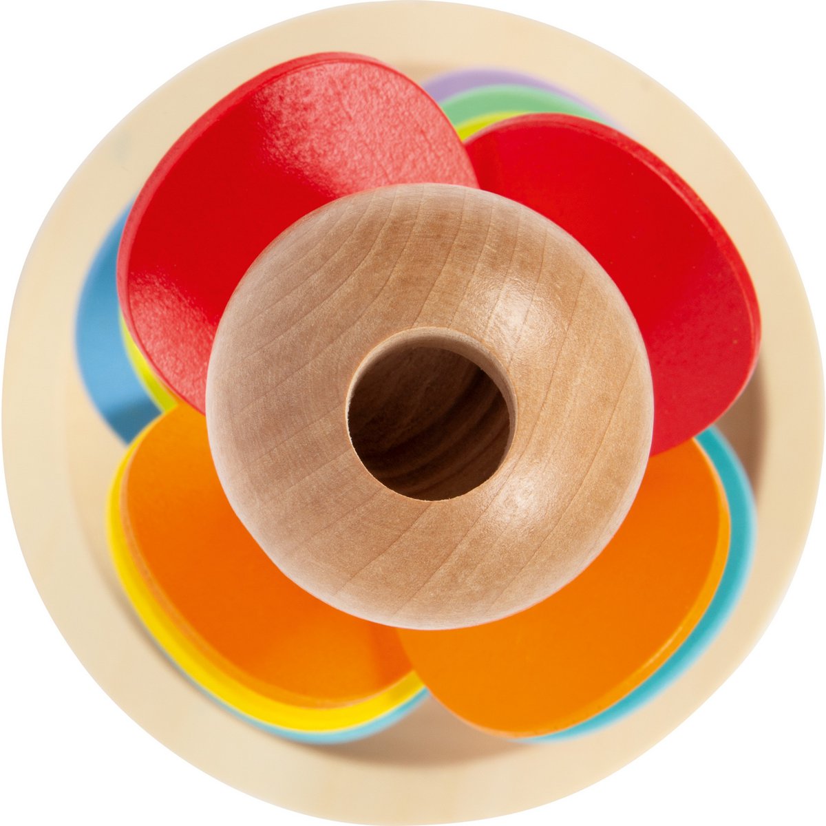 Houten knikkerbaan