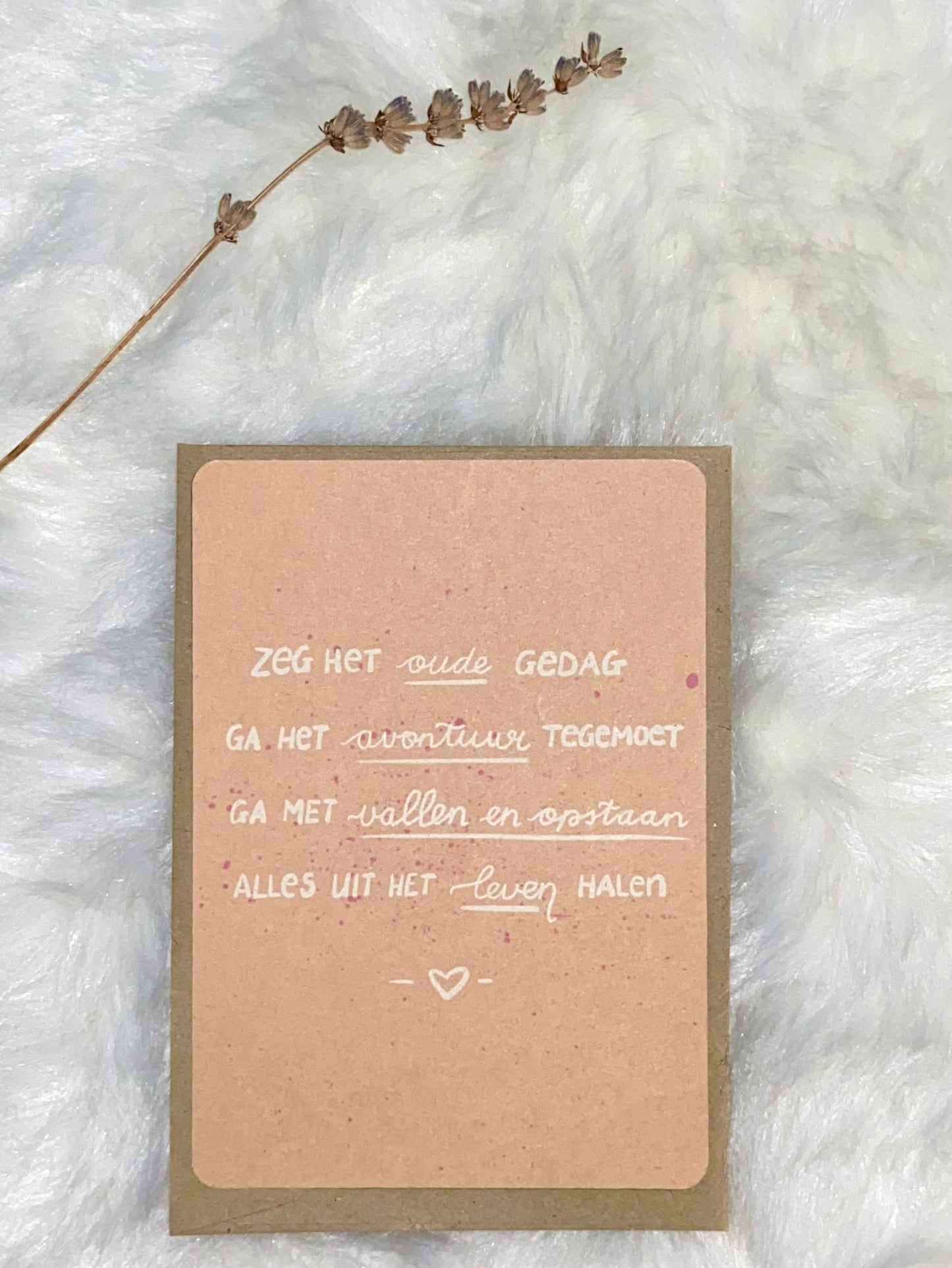 Alles uit het leven halen