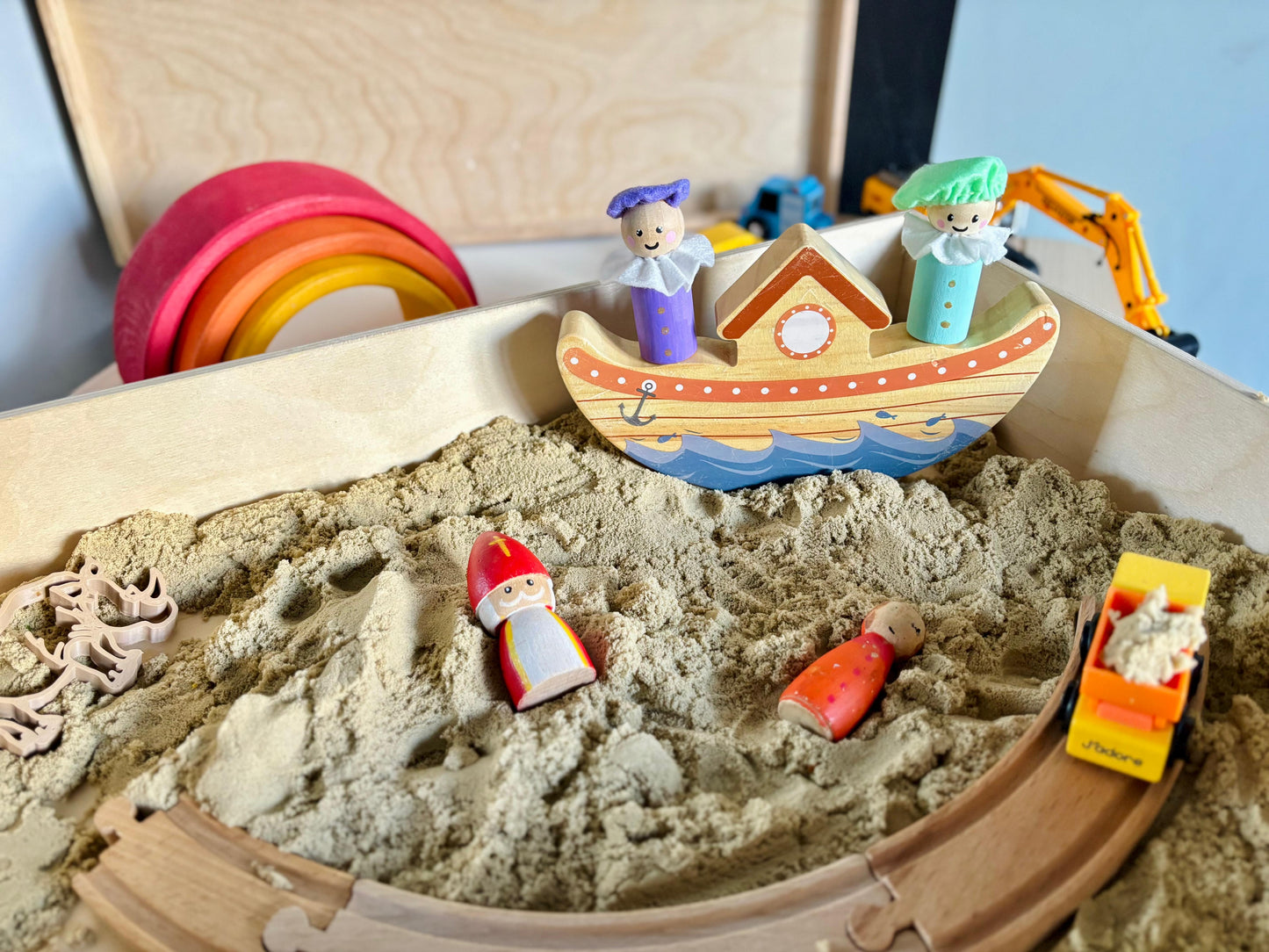 Piet peg doll (met vilt)