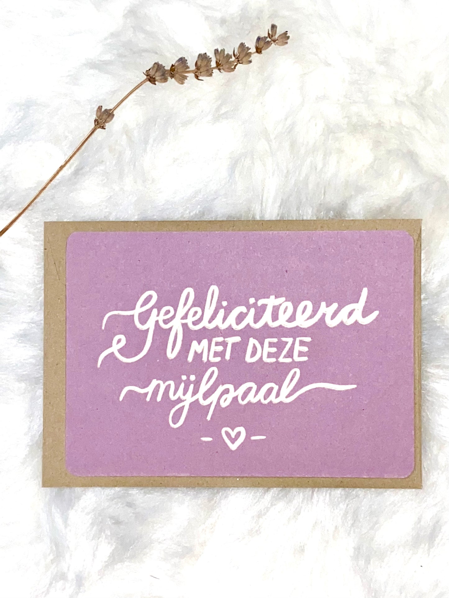 Gefeliciteerd met deze mijlpaal!