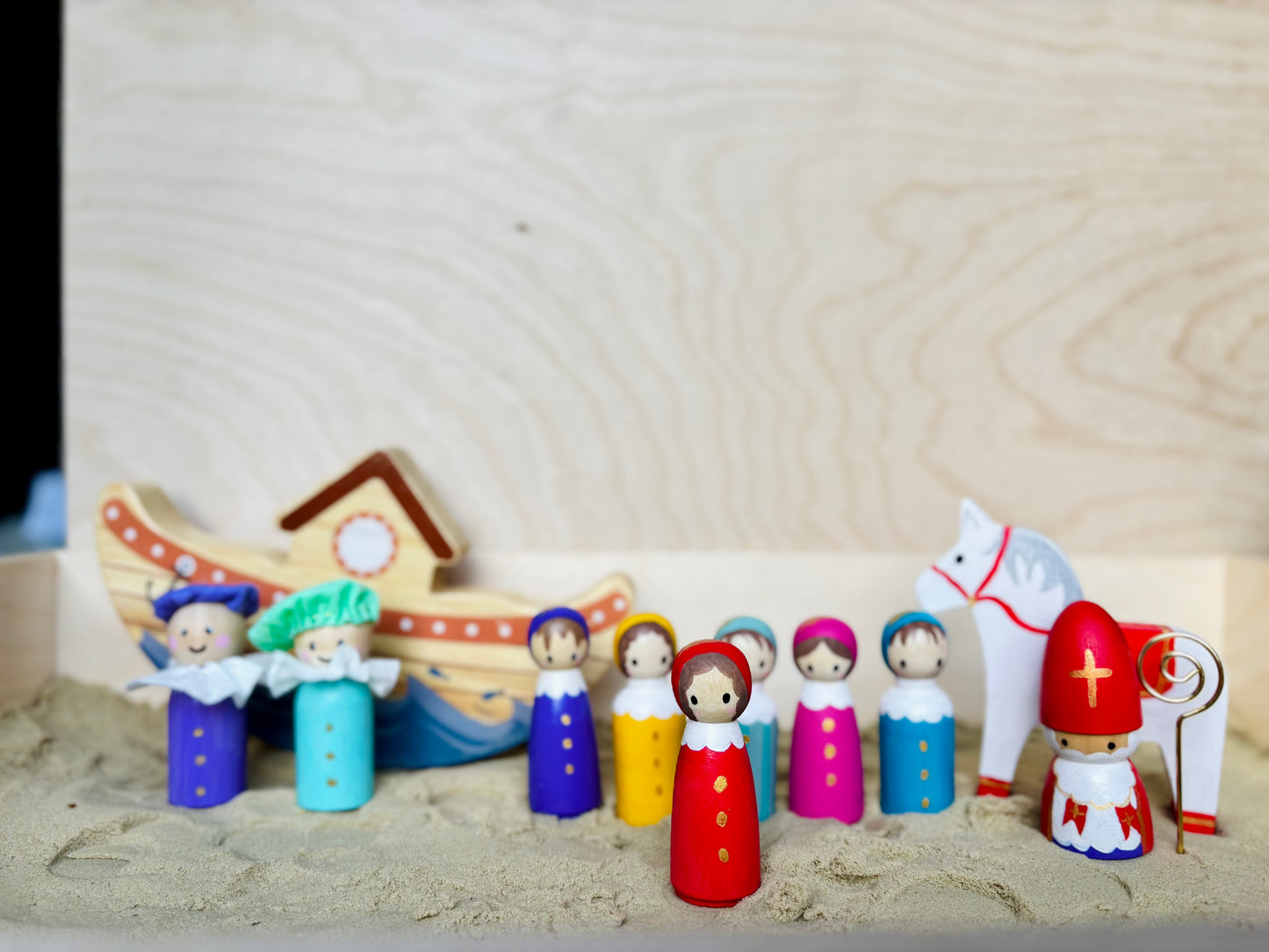 Set: twee pieten (zonder vilt)