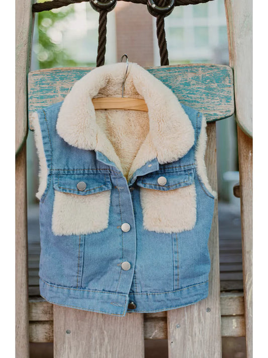 Denim gilet