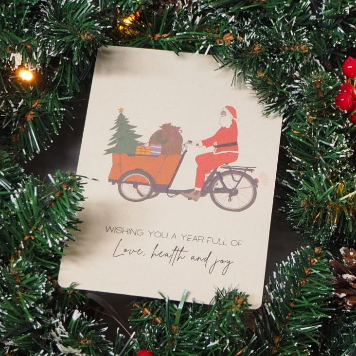 Kerstkaart ‘Bakfiets’