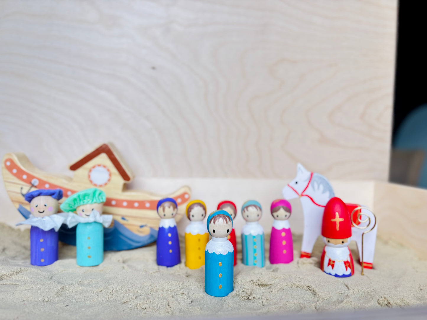 Set: twee pieten (zonder vilt)