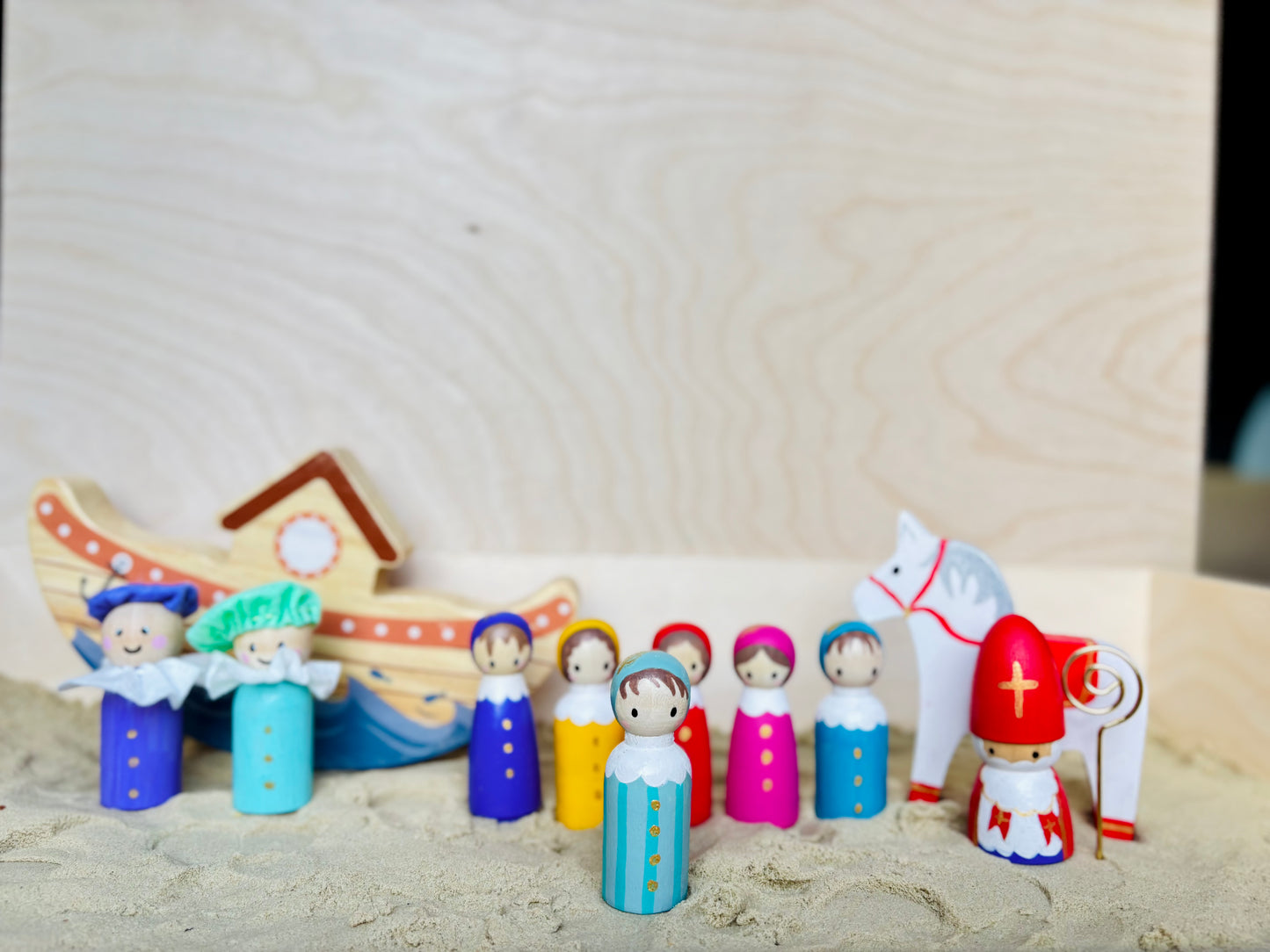 Set: twee pieten (zonder vilt)