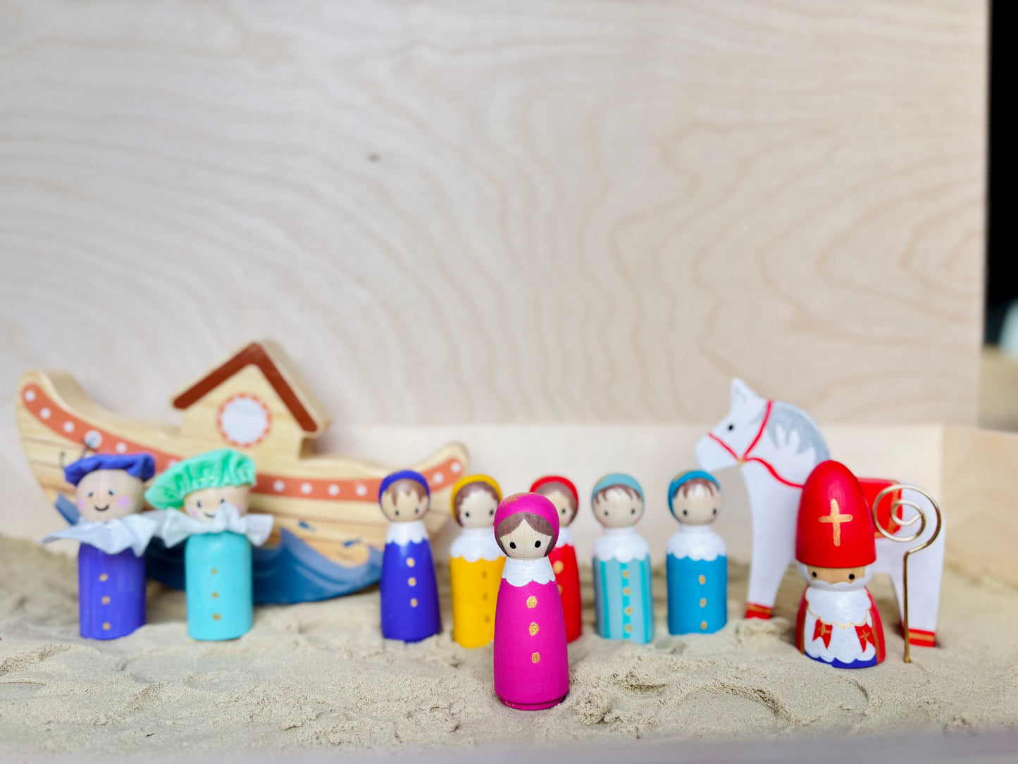 Set: twee pieten (zonder vilt)