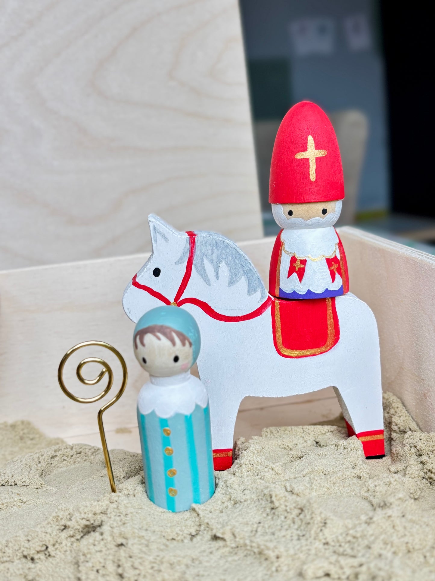 Piet peg doll (zonder vilt)