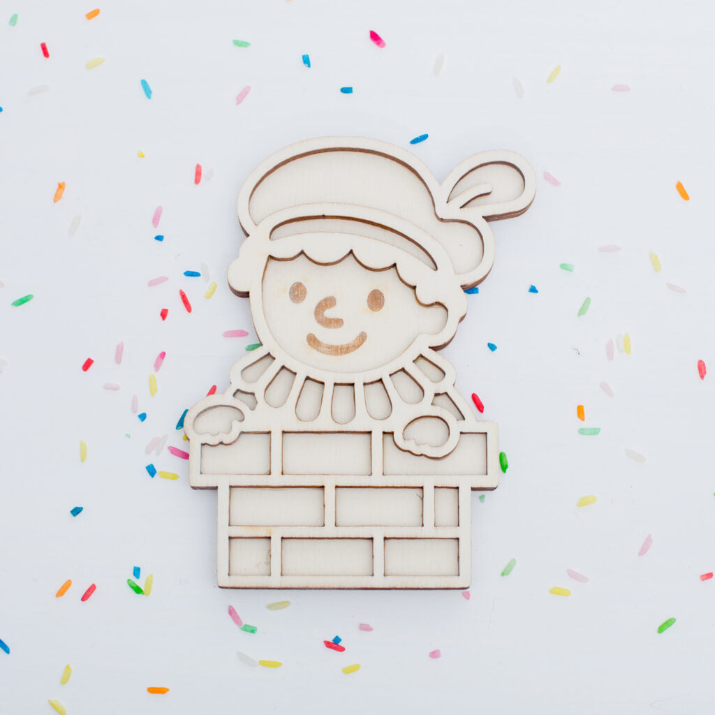 Vulvorm Piet met schoorsteen