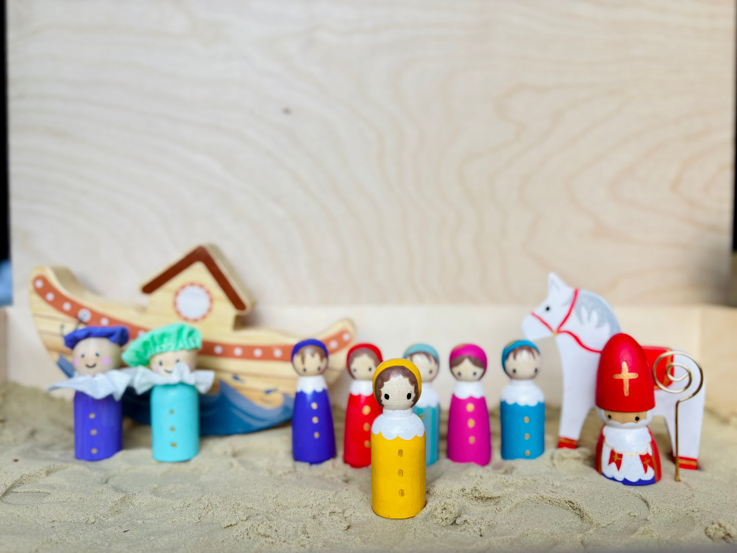 Set: twee pieten (zonder vilt)