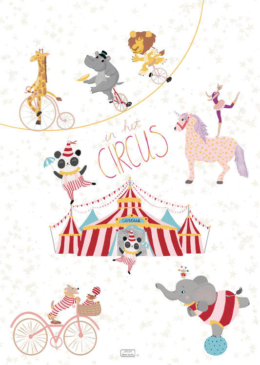 Poster ‘in het circus’